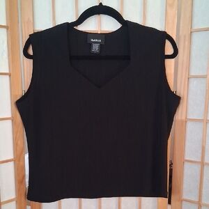 CLARAS.Black Women's Top
